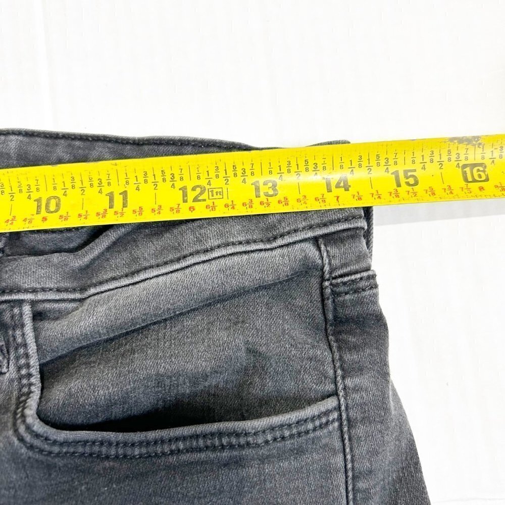 L’Agence Margot High Rise Skinny Jeans Size 29 Dark Graphite Charcoal Blac - Picture 11 of 13
